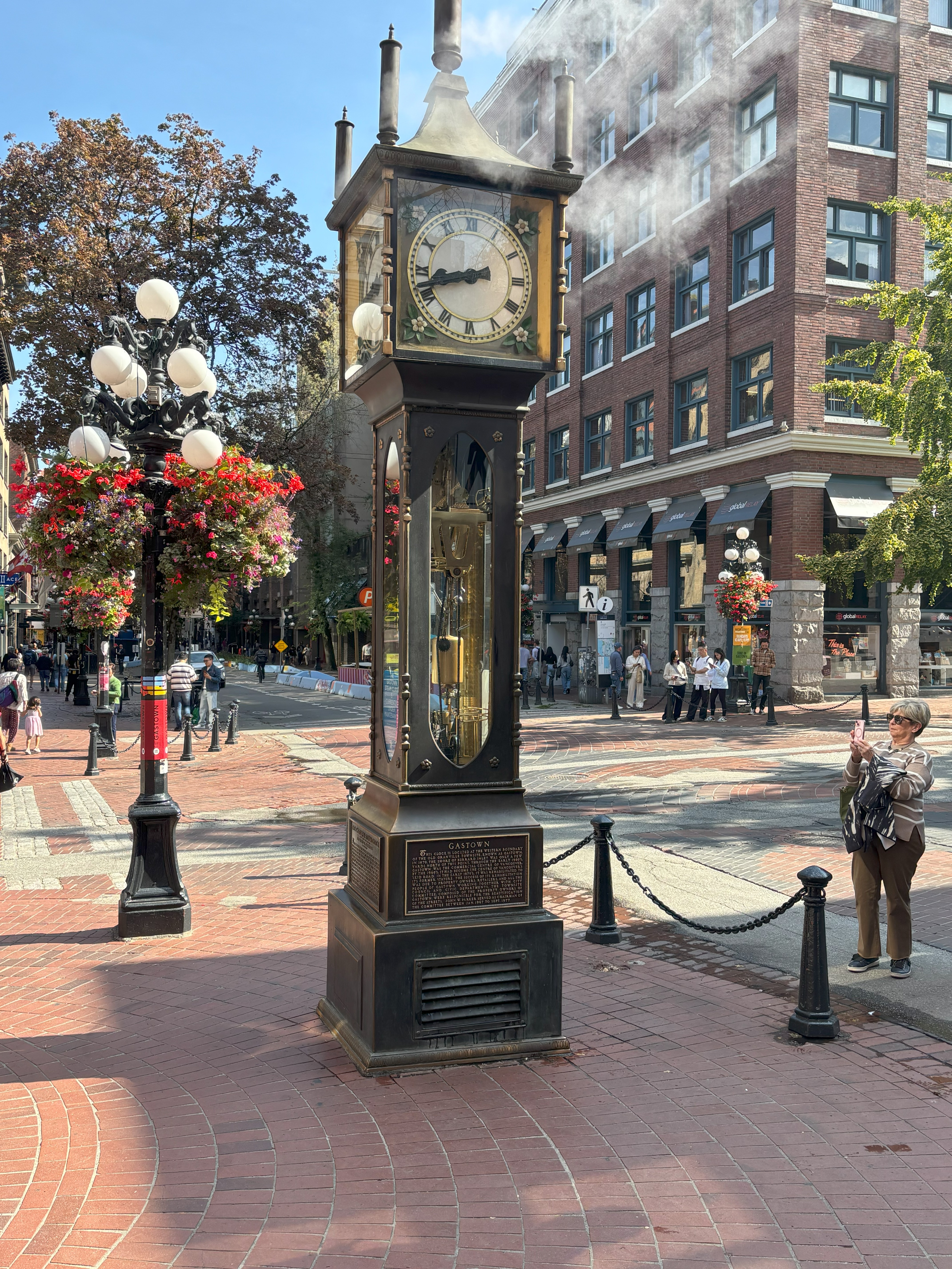 Gastown Steam Clock in Vancouver