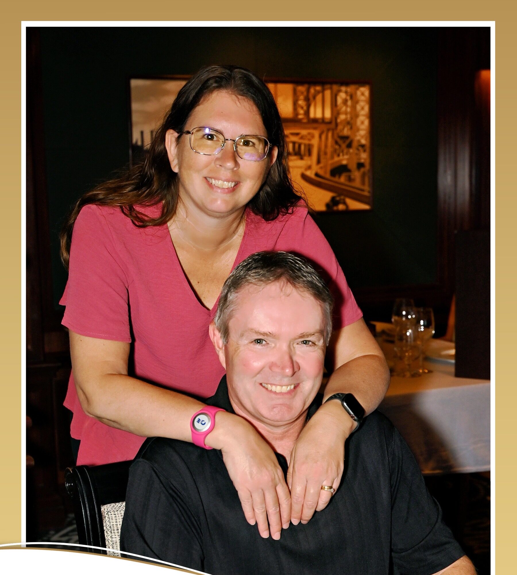 Specialty Dinner Picture During Our Inside Passage Alaska Cruise