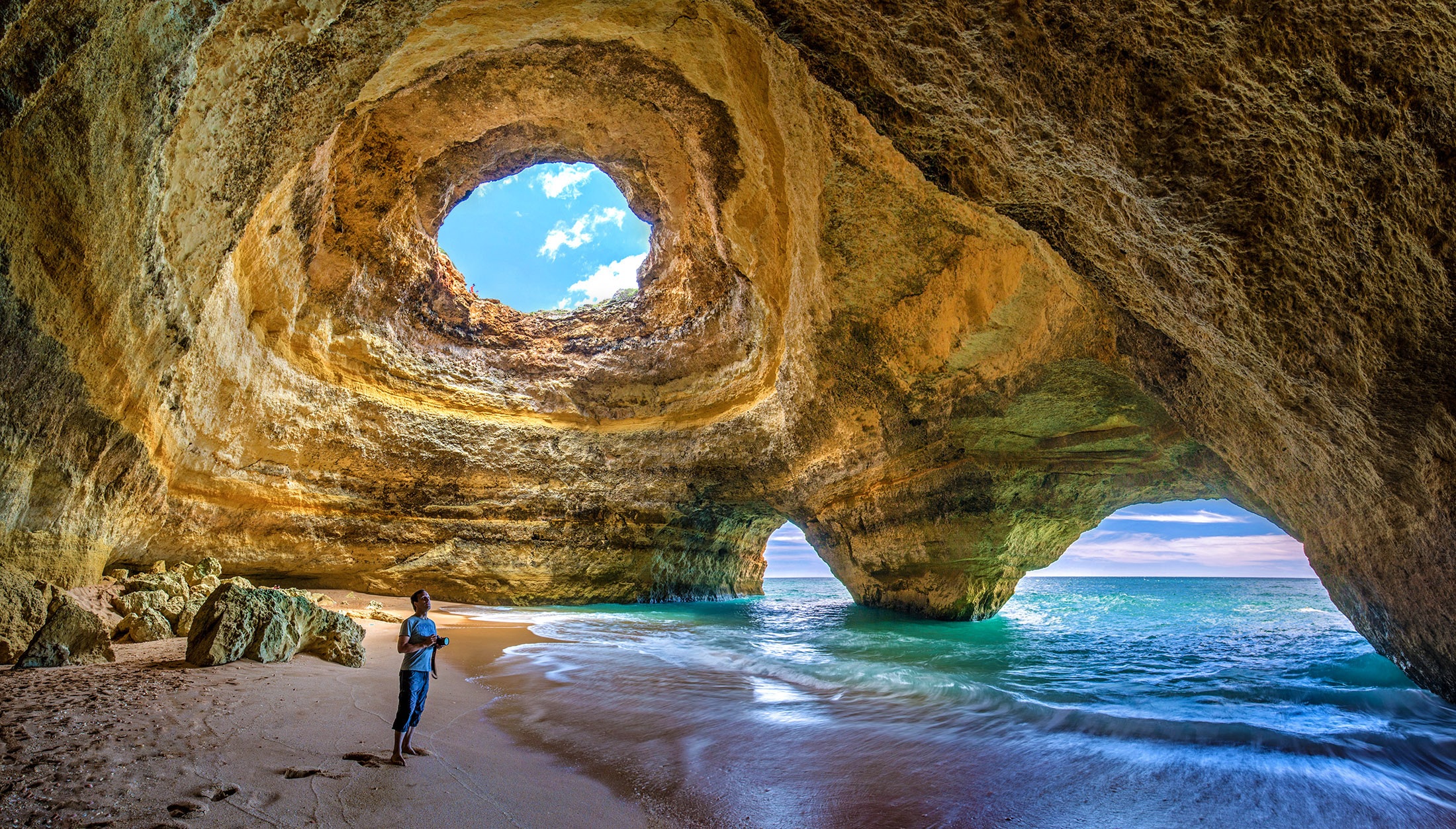 Ultimate Portugal Travel Guide for Families: What to See, Do, and Experience Together - Benagil Caves in Algarve Portugal