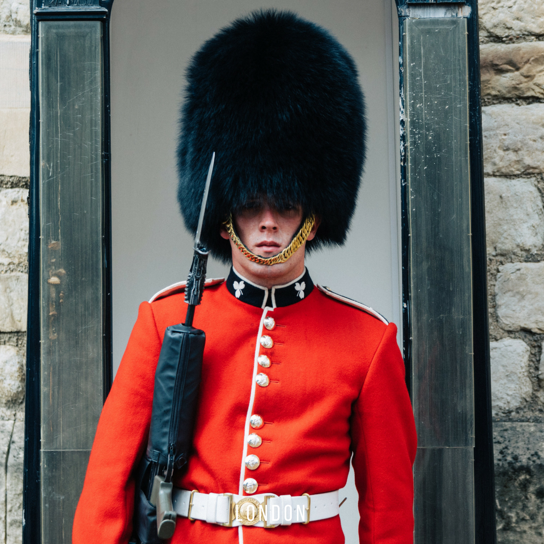 Changing of the Guard in London, England