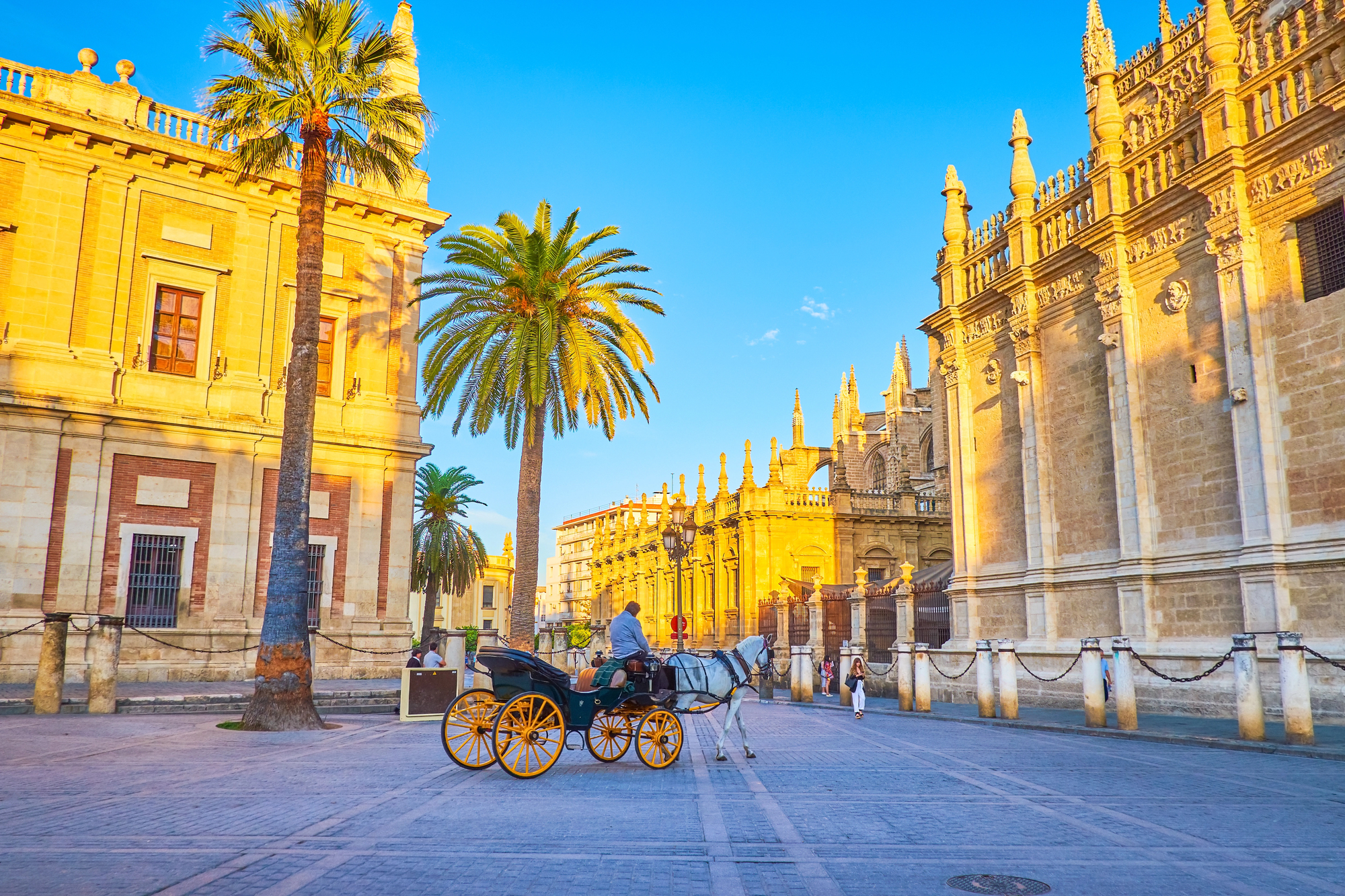 Carriage Ride in the Old Town of Seville, Spain