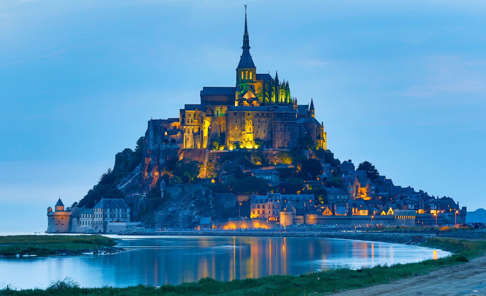 Le Mont Saint Michel in France