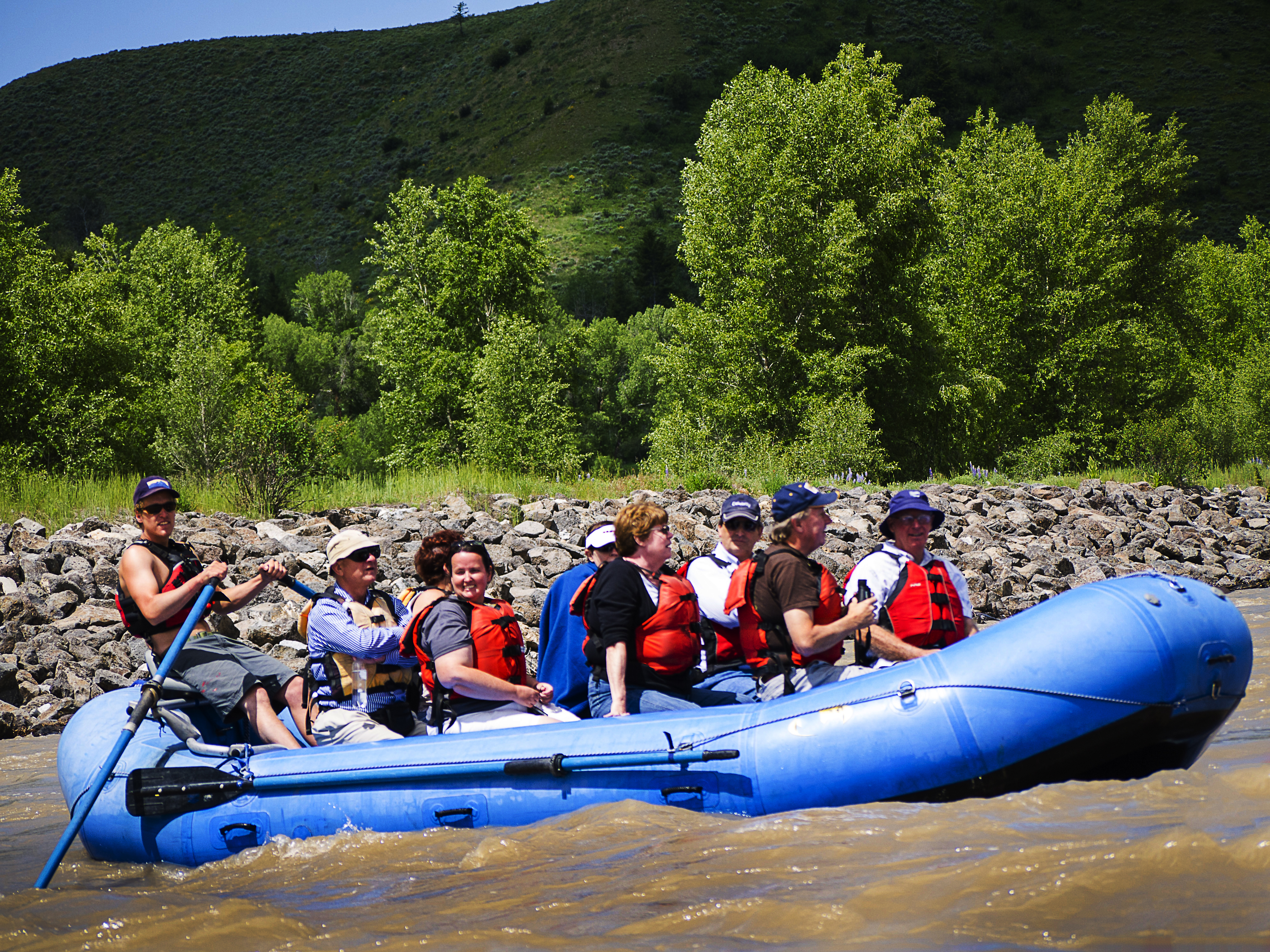 Whitewater Rafting on Snake River
