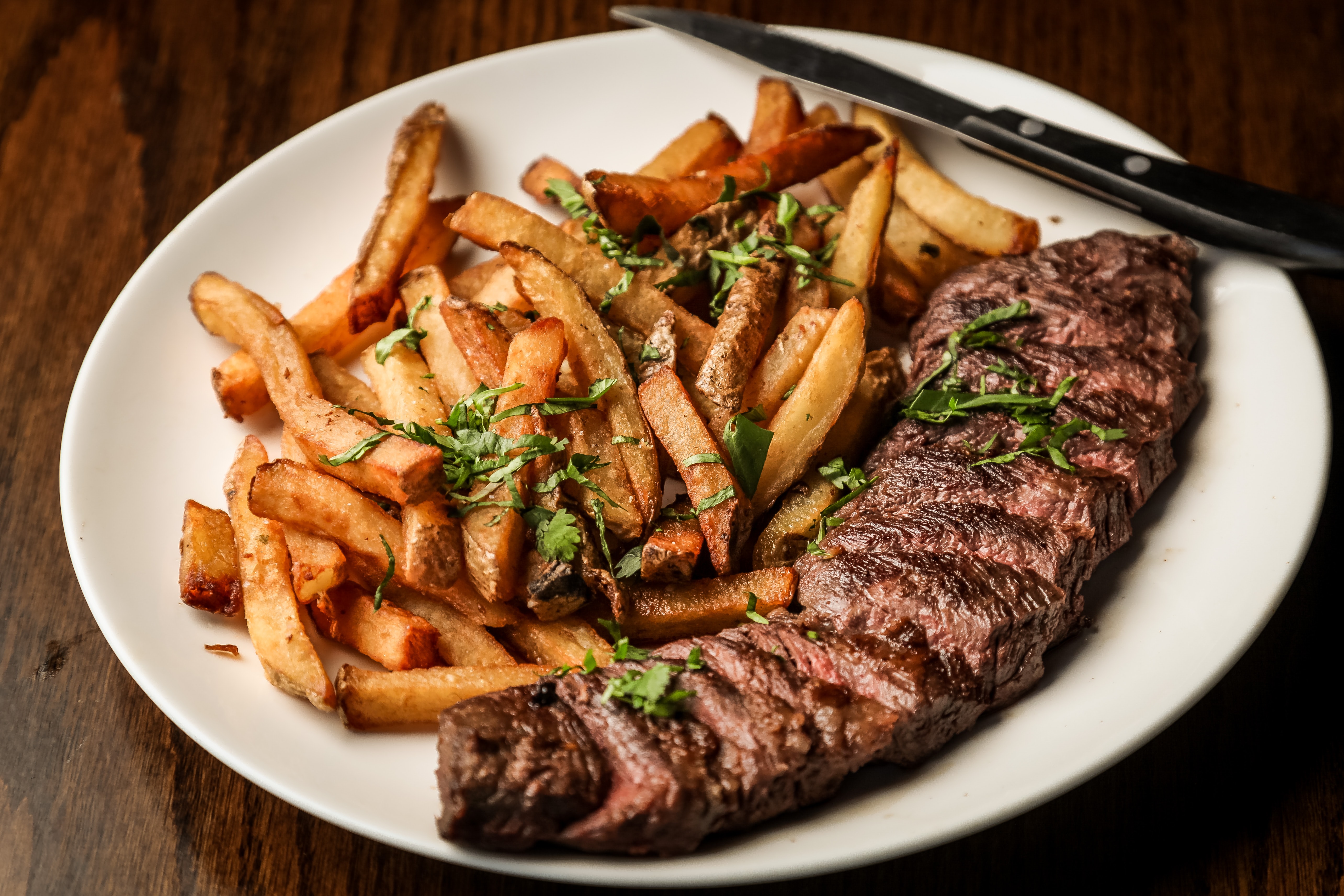 Steak et Pommes Frites - French Cuisine