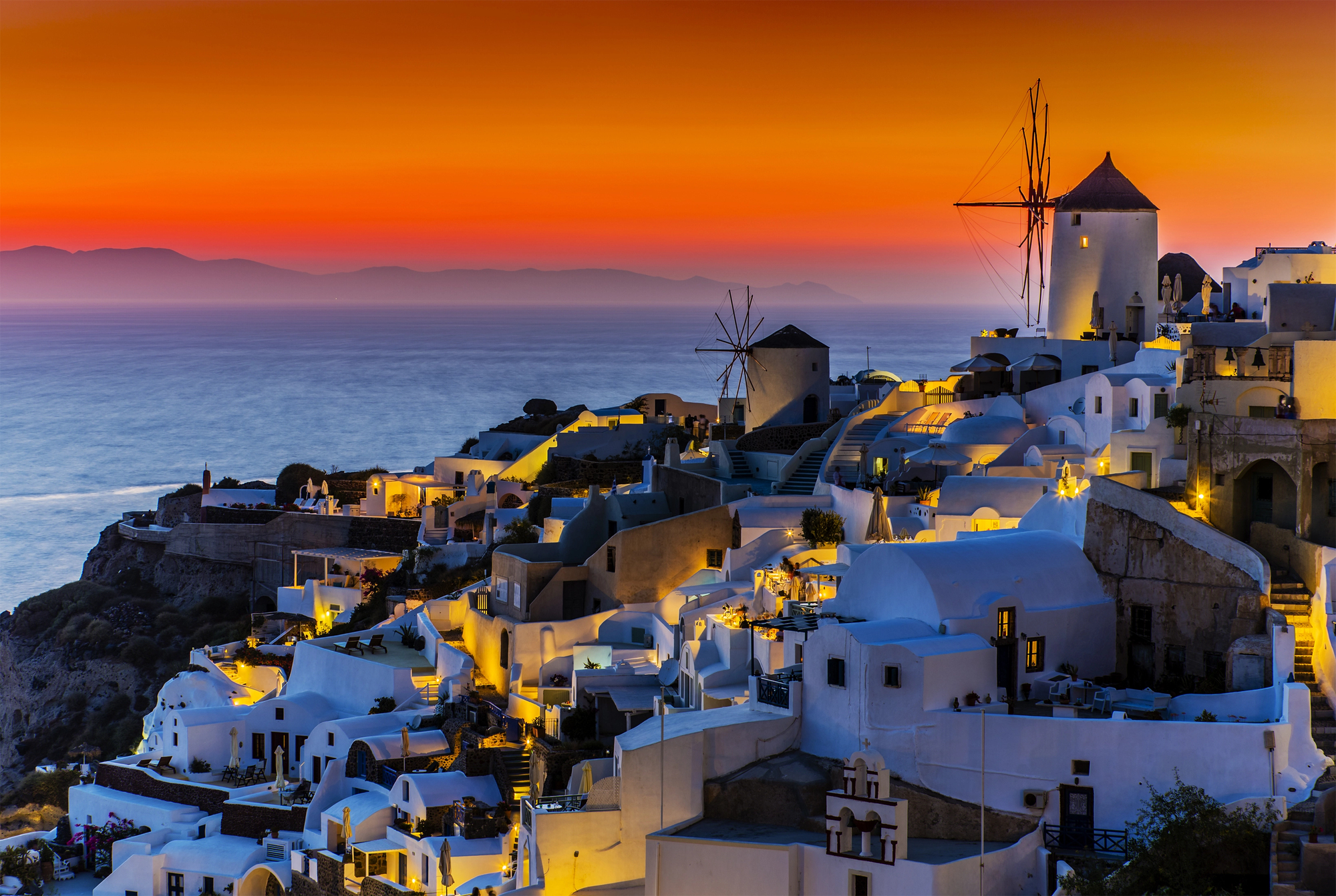 Oia Village in Santorini