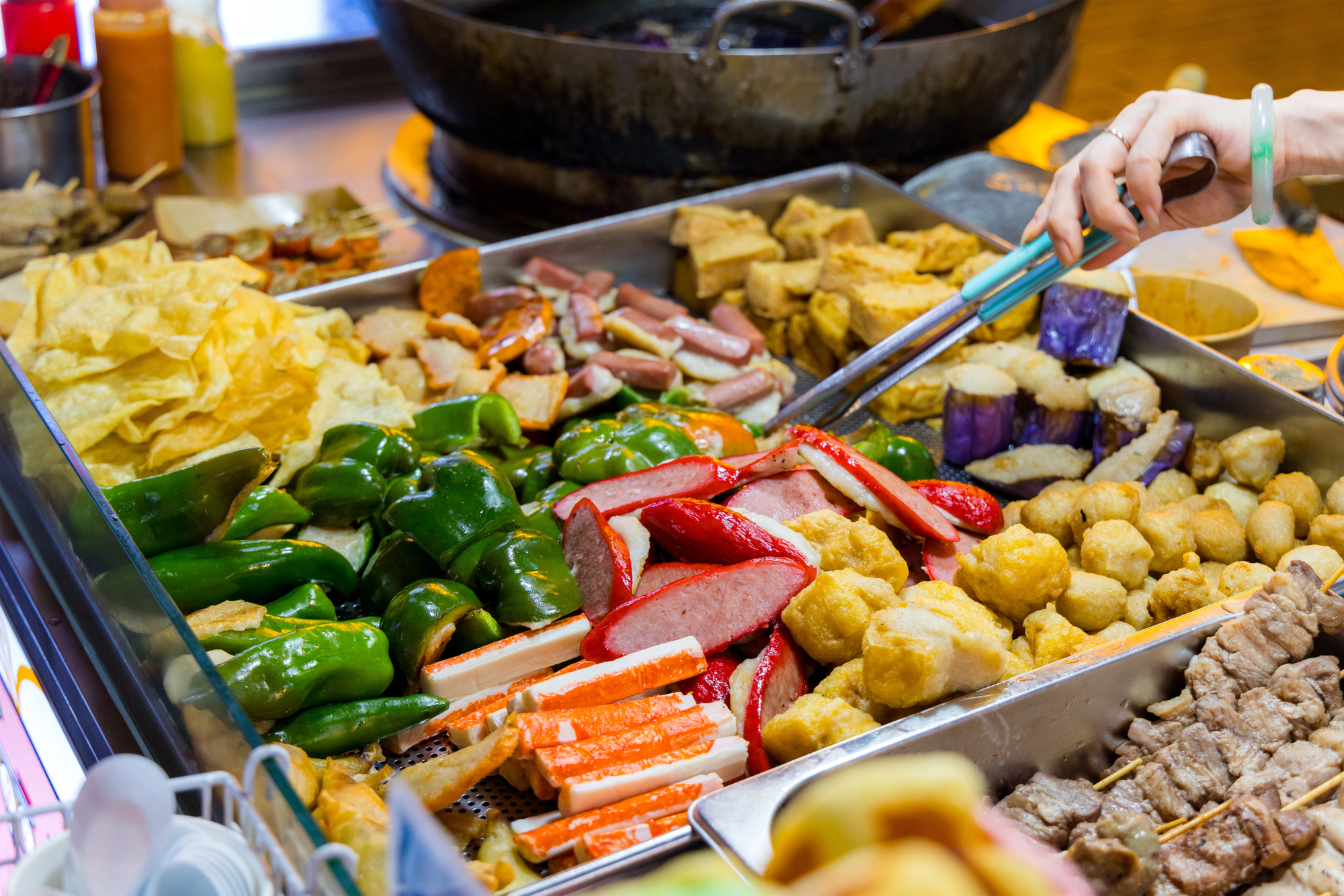 Hong Kong street meals
