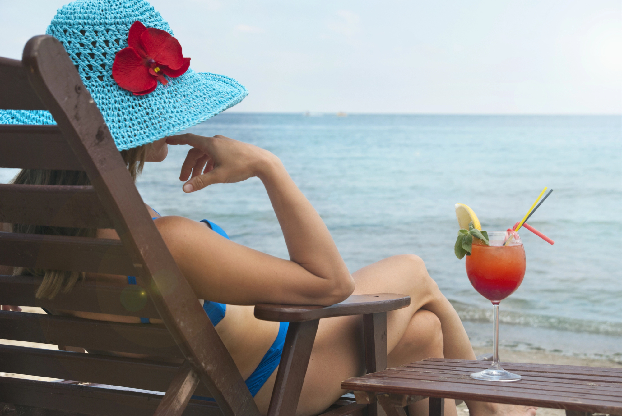 Woman on the Beach